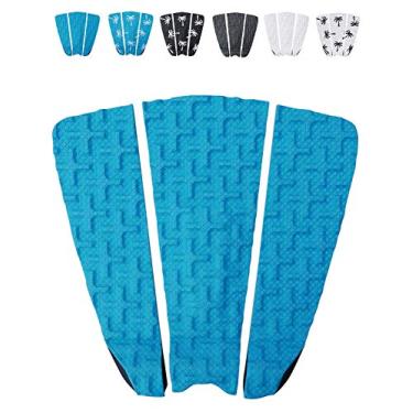 Imagem de Ho Stevie! Almofada de tração premium para prancha de surf – o pé não escorrega – 3 peças, tamanho completo, aderência máxima, adesivo 3M mais forte