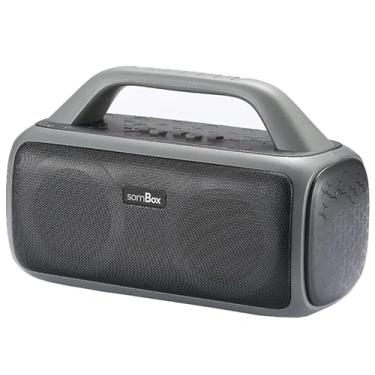 Imagem de Caixinha De Som Portátil Auto Falante Bluetooth 5.1 100w Rms(Verde-musgo) (preto)