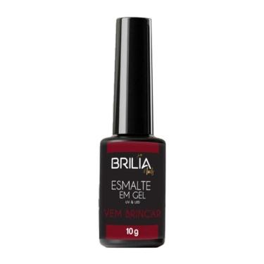 Imagem de Brilia nail esmalte gel vem brincar 10g
