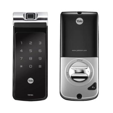 Imagem de Fechadura Digital YDF 40A Yale com Biometria e Senha - Trinco Rolete