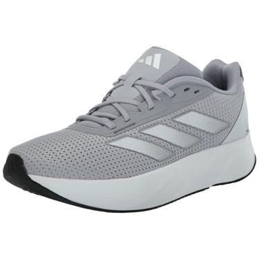 Imagem de adidas Duramo SL Tênis de corrida masculino, prata halo/branco/cinza, tamanho 40, Halo prata/branco/cinza, 41