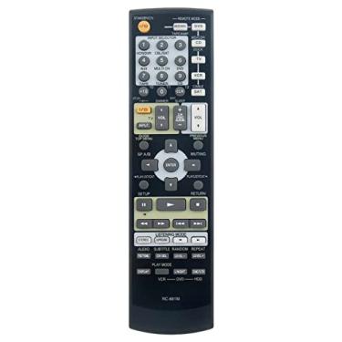 Imagem de Controle remoto de substituição RC-681M 24140681 compatível com receptor AV Onkyo Home Theater HT-R550 HT-SR800 TX-SR505TX-SR575 TX-SR575X TX-SR8550 SKW-550 SKM-550S SKF-550F SKC-550C SKC-550C SKW.