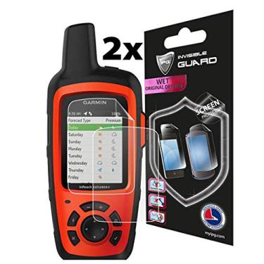 Imagem de IPG compatível com antirreflexo Garmin InReach Explorer+ tela sensível ao toque de comunicador de satélite portátil (2X) película invisível protetor de tela protetor de tela sem bolhas