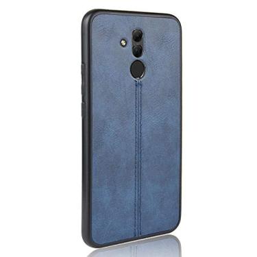 Imagem de Capa para celular Huawei Mate 20 Lite Capa protetora robusta 360° protege seu telefone capa de couro liso para Huawei Mate 20 Lite