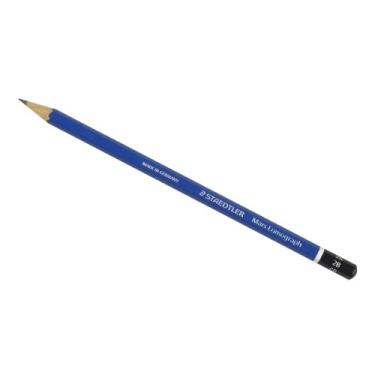 Imagem de STAEDTLER Lápis Grafite Mars Lumograph 1 Unidade - 100-2B - Lápis Profissional Para Desenho Artístico Com Grafite de Alta Resistência e Madeira Certificada PEFC