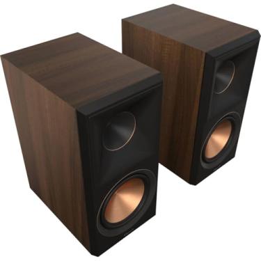 Imagem de klipsch Alto-falantes de estante de nogueira Premiere RP-600M II de referência