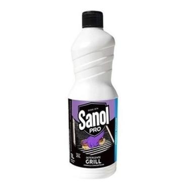 Imagem de Desengordurante Limpa Grelha, Fornos, Coifas 1Lt Sanol, Concentrado