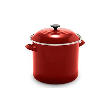 Imagem de Le Creuset Stockpot 22 cm Aço Carbono Esmaltado Vermelho
