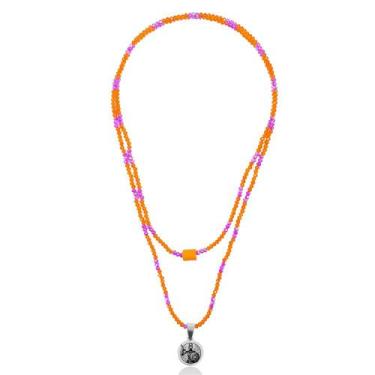 Imagem de Guia de Proteção Obá Umbanda Mini Cristais - Balaio de Santo