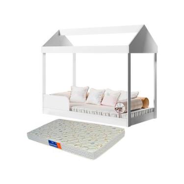 Imagem de Cama Infantil Crystal com Colchão Montessoriana Crystal - Loja Tigo, C