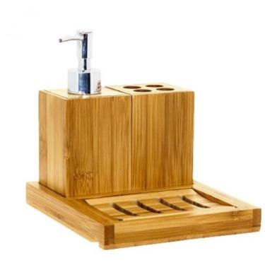 Imagem de Jogo para Banheiro 4pç Ecokitchen Mimo Style