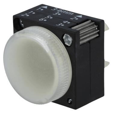 Imagem de Botão Frontal Sinaleiro Incolor 3SB3001-6AA70 - Siemens