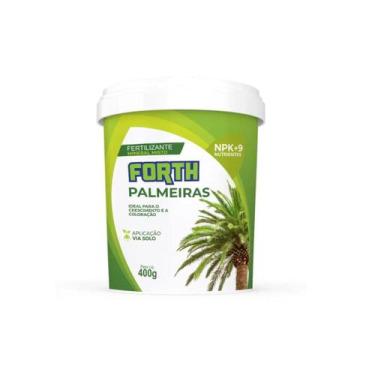 Imagem de Adubo NPK+9 para Palmeiras Fertilizante Mineral Forth 400g - Forth Jar