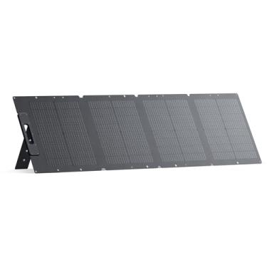 Imagem de BLUETTI 120W Painel Solar para Estação de Energia Portátil EB3A EB55 EB70S AC2A AC70 AC180 AC200L AC200MAX AC300, Placa Solar Dobrável com Suportes Ajustáveis ​​para RV, Camping