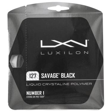Imagem de Corda Luxilon Savage 16L 1.27mm Preta - Set Individual 