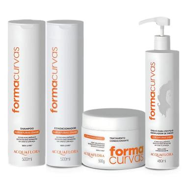 Imagem de Kit Acquaflora Forma Curvas Com 4 2Abc