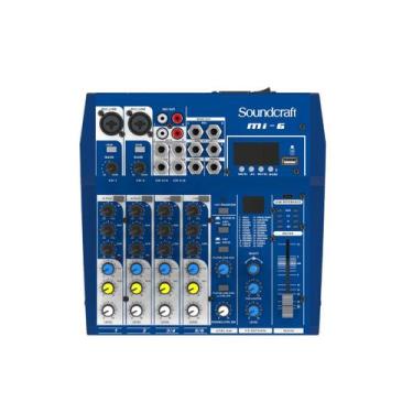 Imagem de Mesa Soundcraft MI-6 Analógico 6 Canais