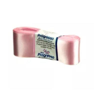 Imagem de Fita de Cetim Progresso 38mm nº9 - 10m Cor 310 Rosa Bebê - 01 unidade 