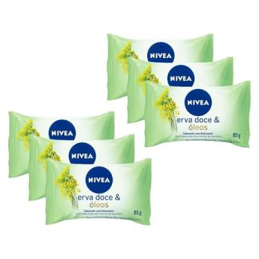 Imagem de Kit 3 Unidades Sabonete em Barra Nivea Erva Doce & oleos 85g