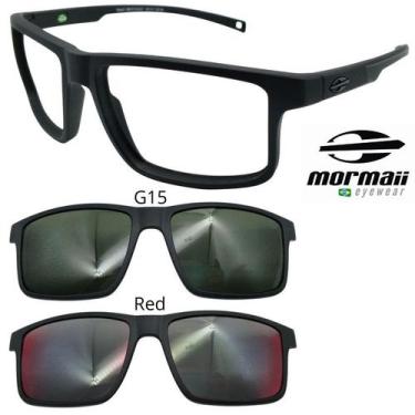 Imagem de Oculos Mormaii 6127 Swap 5 A14 Com 2 Clipons G15 e Red, Red, G15