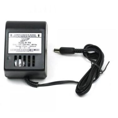 Imagem de Fonte de Transformador 12VDC(contínua) - 800mah. (negativo interno no 