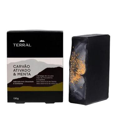 Imagem de Sabonete Terral Carvão Ativado e Menta - 130g