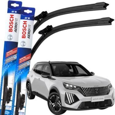Imagem de Par Palheta Limpador Parabrisa Original Bosch Multiclip Novo Peugeot 2008-2023 à 2025