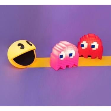 Imagem de Kit Luminárias Pac-Man e Fantasminhas - USARE, Bivolt