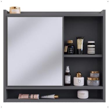 Imagem de Espelheira Moderna em MDF Branco para Banheiro Feminino - Casa Uau, Ci