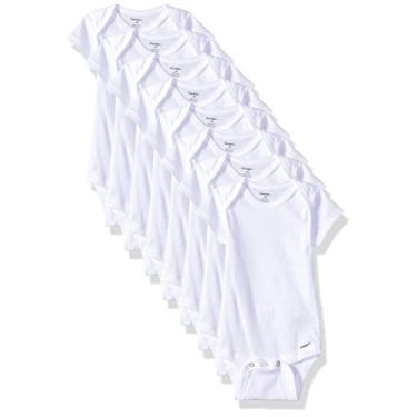 Imagem de Conjunto Body Bebê 8 Peças Manga Curta, Branco, 3-6 Meses - Gerber
