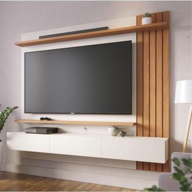 Imagem de Home Para Tv Ate 70 Polegadas Lorena Off-white Matte Freijo