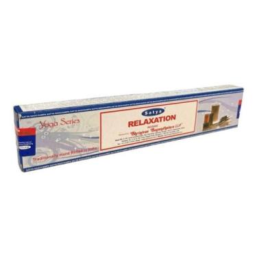 Imagem de Incenso Meditação Massala Relaxation Satya Cx c 12 Var - Lua Mística -