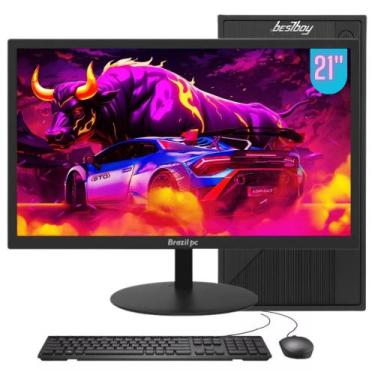 Imagem de Computador completo bestpc intel i5 8gb ssd 480gb monitor 21