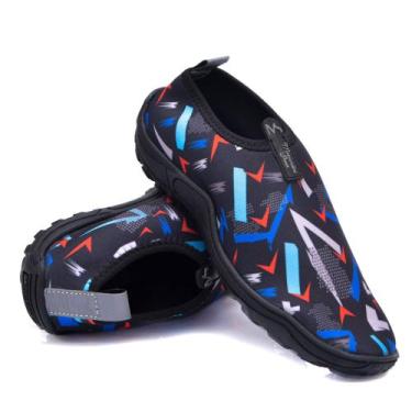 Imagem de Sapatilha Hibrida nautica top neoprene unissex praia rio canoagem cach