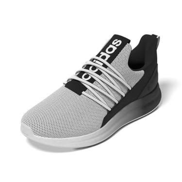 Imagem de adidas Tênis masculino Lite Racer Adapt 7.0, Branco/Preto/Branco, 13