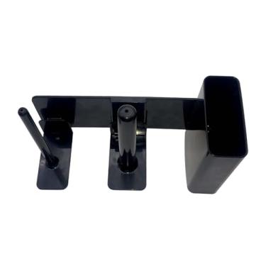 Imagem de IEUDNS Suporte para copos e tampas, dispensador de copos com suporte para canudos, acessórios leves para máquina de raspadinha para balcão de bar, casa