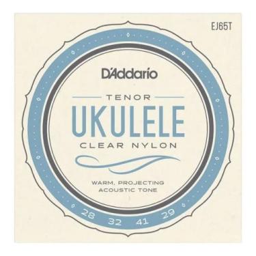 Imagem de Encordoamento daddario ej65t ukulele tenor 28-36-36w-32 - D'ADDARIO