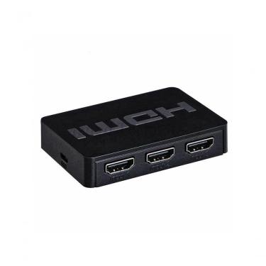 Imagem de Chave Seletora Hdmi 3 Entradas 1 Saida Sem Controle Remoto