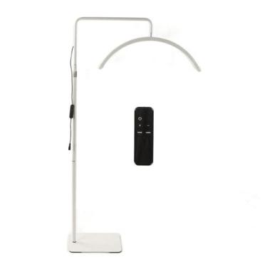 Imagem de Luminária Arco Meia Lua 180 Cm Com Suporte E Controle Remoto - Tatudeb