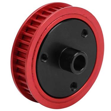 Imagem de SPYMINNPOO RC e Kit de Correia para Axial SCX III Vs4-10, Combinação de Engrenagem de Liga de Alumínio para Transmissão Sem Ruído, Perfeita para Modificação de Carro de Controle Remoto (Vermelho)