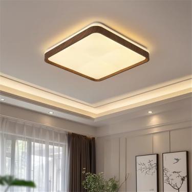 Imagem de Moderno Simplicidade Quarto Lâmpada de teto LED Moda Arte Sala de estar Estudo de restaurante Quarto infantil Corredor Varanda Luz (3844 50 * 50cm)