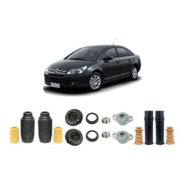 Imagem de Kit Batente Coxim Dianteiro Traseiro C4 Pallas 2010 2011 12 - QualyKit