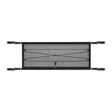 Imagem de Bothyi Rede organizadora de carga para vagão, rede de armazenamento dobrável universal para acampamento ao ar livre com fivelas para carrinho esportivo,