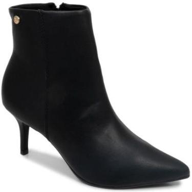 Imagem de Bota Bico Fino Salto Fino Zíper Via Uno 156081-Feminino