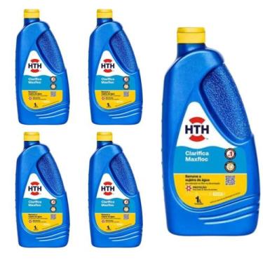 Imagem de Kit Clarificante Maxfloc 5 Litros Hth