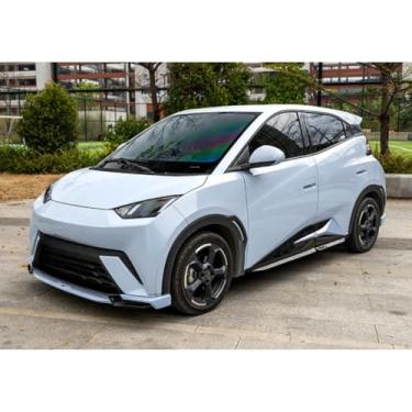 Imagem de Para Seagull 2023-2025 Saia Lateral Spoiler Lábios Carro Dianteiro Traseiro Para-choques Spoiler Difusor Lábio Acessórios de Modificação Azul (Lábio de Saia Lateral)