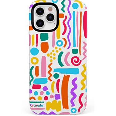 Imagem de Casely Capa para iPhone 12 Pro Max | Compatível com MagSafe | Deixe sua marca | Capa Crayola Paint