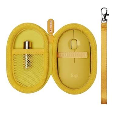 Imagem de LTGEM Capa compatível com Logitech POP & Pebble Mouse 2 M350s/M350/M355/M340/i345 mouse Bluetooth sem fio, azul