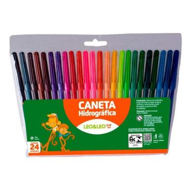 Imagem de Hidrocor Leonora com 24 Cores, UNICA