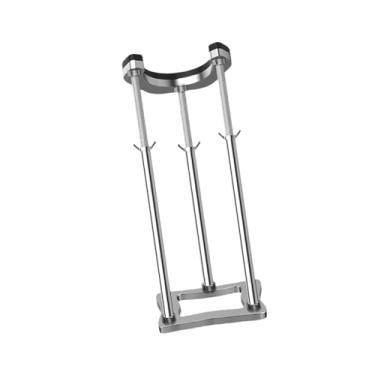 Imagem de Wswqop Suporte de pia embutido com altura ajustável, resistente ao desgaste, antiderrapante, portátil, com suporte de carga forte, adequado para 4,72, Ajuste de 36 Cm a 46